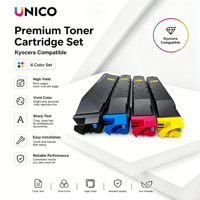 Cartouche de toner UNICO TK8505 TK8507 TK8508 TK8509 compatible avec les copieurs laser TASKalfa 4550ci 4551ci 5550ci 5551ci