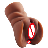 Tragbarer männlicher Masturbator, Taschenmuschi, manueller Stroker-Cup, kompakte Reisegröße, realistisches künstliches Vagina-Spielzeug für Männer, Erwachsene
