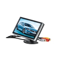 Système de divertissement de voiture de 3.5 pouces Moniteur d'appui-tête à écran tactile complet pour caméra de voiture CCTV