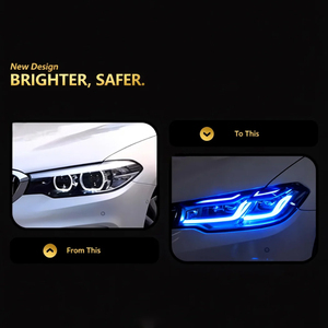 Nuevos Faros Delanteros LED de Alta Calidad, Resistentes al Agua IP67, Plug and Play, para la <span class=keywords><strong>Serie</strong></span> 5 G30 G38 LCI 2018-2021 - Product Image 5