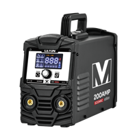 Nouvelle soudeuse à arc manuelle LEVIN ECO DC 200 AMPS 6.5KVA portable à onduleur IGBT MMA avec cycle de travail de 40%
