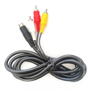 สายอะแดปเตอร์คอนโซลขายส่ง 1.8 เมตร สาย AV สำหรับ Sega Mega Drive RCA - Product Image 4