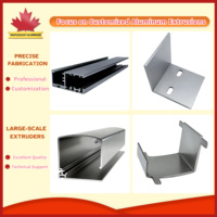 Profils en aluminium pour l'architecture de protection solaire, profils en aluminium pour la protection solaire, protection solaire verticale, persiennes en aluminium
