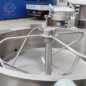 Inclinable Auto Remuer Huile Gainé Pot (Olla Con Camisa De Aceite)100-600L Chauffage Industriel Électrique/Gaz/Vapeur Réservoir De Mélange Gainé - Product Image 3