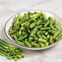 Flocons de tiges d'ail lyophilisés en vrac, taille personnalisable, pour assaisonnement, base de soupe et plats préparés