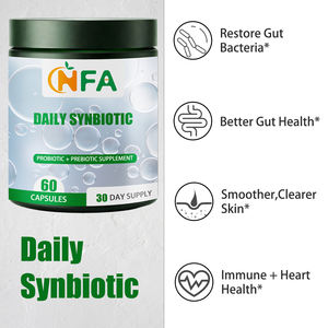 Capsules Synbiotiques Quotidiennes OEM ODM avec Mélange Probiotique pour la Santé Digestive Favorisant une Régularité Saine et une Peau Nette - Product Image 5