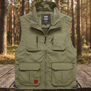 High Quality Bright Face Trending Men's Gilet Jacket Easy Wear Thick Winter Canvas Bomber Stand <b>Collar</b> Shiny Puffer for Adults - Product Image 3