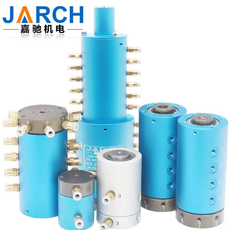 High Temp Pneumatic Hydraulic Air Water Electrical Swivels Rotary Joints Hollow Coolant Rotary Union Slip Ring