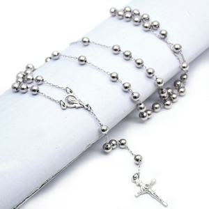 Collar de Rosario de la Virgen <span class=keywords><strong>Cristiana</strong></span>, Regalo Religioso, Cuentas de Oración para la <span class=keywords><strong>Comunidad</strong></span> - Product Image 6