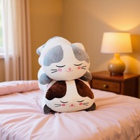 Peluche chaton Greenmart Creative Velvet Software Dessert, rembourrée en coton, mignonne et apaisante, pour le marché des jeunes, Chine
