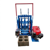 Petites machines de fabrication de briques 4-25 pour la production de blocs de terre