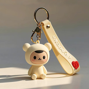 Móc khóa anime 3D PVC tùy chỉnh, móc khóa cao su, logo quảng cáo, phụ kiện móc khóa, móc khóa tùy chỉnh - Product Image 1