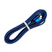 Câble USB tressé en nylon de 3 pieds et 6 pieds pour téléphone Android