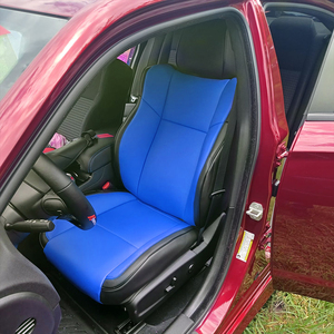Pour Dodge Charger 2011-2015 2016 2017 <span class=keywords><strong>2018</strong></span> 2019 2020 2021 2022, accessoires de voiture sur mesure, housses de siège 5 places en cuir Nappa - Product Image 3