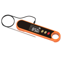 Termómetro Digital para Alimentos con Doble Sonda, Termómetro para Carne de Barbacoa, Termómetro para Botellas, Nuevo y en Oferta