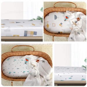 Cool-TEX 100% Organic Bamboo <strong>Cot</strong> Fitted <strong>Sheet</strong> Cool Bamboo Baby Bedding <strong>Sheet</strong> Set - Product Image 6