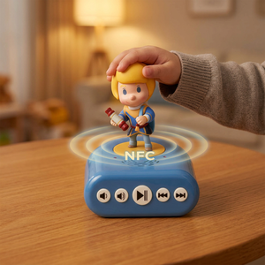 NFC Audio Player çocuk hikayesi kutusu Bluetooth çocuklar hoparlör alternatif Toniebox yatmadan hikayeleri eğitim <span class=keywords><strong>müzik</strong></span> kutusu şekil - Product Image 1