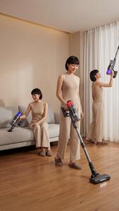 <b>Handheld</b> Car <b>Vacuum</b> Cleaner Strong Suction 0.8L Bagless Dust Cup Lightweight Stick Dry Filter Brushless - Product Image 3