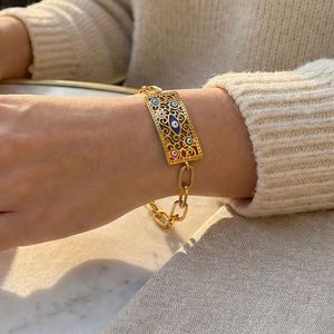 Pulsera Profesional con Baño al Vacío Sin Níquel, MOQ Bajo, Regalo Festivo para Mujer, Cierre Detallado con Prueba de Resistencia - Product Image 3