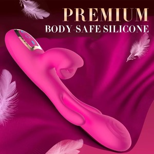 Vibromasseur en silicone 3 en 1, double oscillation, stimulation du point G, vibration, massage, stimulation clitoridienne féminine, produit <span class=keywords><strong>pour</strong></span> adultes - Product Image 5