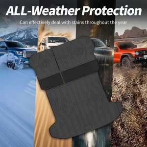 Juego de Alfombrillas Multiusos de TPE para Decoración Interior de Automóviles, para el Tablero y el Suelo, Compatibles con la Mayoría de los Autos Familiares Comunes - Product Image 1
