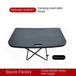 <span class=keywords><strong>Table</strong></span> <span class=keywords><strong>pliante</strong></span> portable pour coffre de voiture Tesla Model 3, idéale pour le <span class=keywords><strong>camping</strong></span> et les pique-niques - Product Image 1