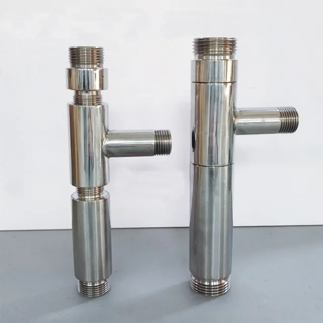 Ozone water mixer for water treatment 304 stainless steel Venturi jet device