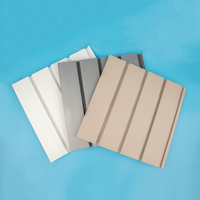 Panneaux de mur à lattes en PVC robustes, capacité de charge de 75 lb par pied carré, organisateur de rangement mural pour garage, panneau mural à lattes emboîtable