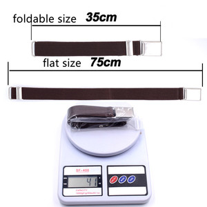 Çocuk ayarlanabilir Metal toka kolay elastik kemer erkek kızlar klasik çocuk kemerleri - Product Image 4