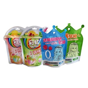 Sachet d'emballage plastique sur mesure ODM de forme spéciale pour l'emballage de sel/café/thé au lait/assaisonnements pour café - Product Image 1