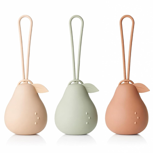 Estuche Portátil de Silicona para <span class=keywords><strong>Chupetes</strong></span>, Diseño de Pera, para Guardar Artículos de Bebé, NUEVO 2026 - Product Image 3