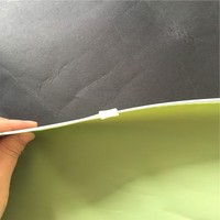 Sac à fermeture éclair givré pour sweats à capuche maille imperméable perlée Pvc plat vinyle Sublimation A6 Jute pochette à fermeture éclair pochette