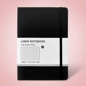 A5 Logo Customized Pocket Notepad PU Leather <b>Diary</b> Note Book Custom Elastic Band Hardcover Planner Journal Notebook - Product Image 1