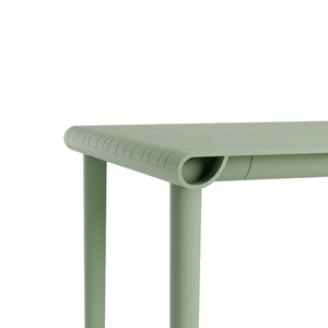 <span class=keywords><strong>Table</strong></span> de repas d'extérieur carrée en plastique moderne, légère, durable, imperméable et facile à transporter - Product Image 6