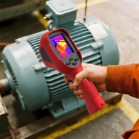 Cámara Termográfica Portátil de Alta Resolución LSJ E310 Plus 256x192, Cámara Infrarroja de 25Hz para Pruebas de Calefacción por Suelo Radiante y HVAC