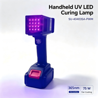 Lampe UV LED portable 365 nm pour inspection de peinture automobile, réparation de carrosserie, durcissement de mastic, vernis, adhésif et résine