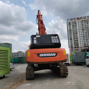 Doosan-Excavadora de orugas usada, 8ton, peso operativo, condición de segunda mano, motor central, caja de cambios, bomba de engranajes, cojinete, PLC - Product Image 3