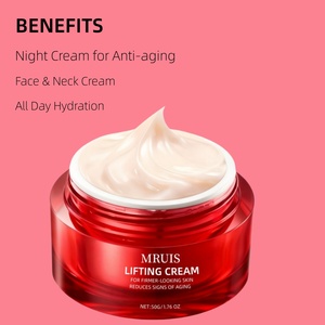 Peptide Complex Probiotics <span class=keywords><strong>Crema</strong></span> <span class=keywords><strong>hidratante</strong></span> de noche <span class=keywords><strong>facial</strong></span> enriquecida Diseñado para reducir las arrugas en la <span class=keywords><strong>crema</strong></span> de elevación del cuello de la cara - Product Image 2