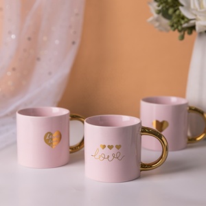 Tùy chỉnh Mr và Mrs gốm cốc cà phê đặt Valentine Quà Tặng số lượng lớn bán buôn khuyến mại vài tách trà - Product Image 4