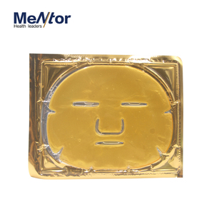 Máscara facial de hidrogel para clareamento da pele, máscara facial de cristal do clareamento da pele, 24k puro, máscara de gel do colágeno para beleza - Product Image 5