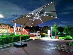 Sombrilla de Jardín LED con Energía Solar para Uso en Exteriores - Product Image 6