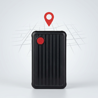 Traceur GPS 4G TrackerKing Mini EC11 6000mAh avec bouton SOS, portable, alimenté par batterie rechargeable pour un suivi en temps réel