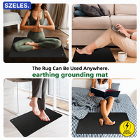 Coussin en cuir pliable pour le sommeil et la relaxation au bureau, avec câble anti-emmêlement et prise OEM, kit de mise à la terre pour bureau, tapis de mise à la terre