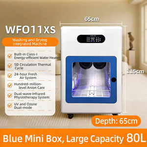 USMILEPET Macchina Completamente Automatica <span class=keywords><strong>per</strong></span> Lavaggio e Asciugatura Animali Domestici, Dispositivo Intelligente con Ozono <span class=keywords><strong>per</strong></span> Bagno e Asciugatura Self-Service <span class=keywords><strong>per</strong></span> <span class=keywords><strong>Cani</strong></span> e Gatti - Product Image 2