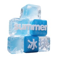 Cube de glace gonflable en PVC hermétique personnalisé en usine, accessoire photo géant pour événements publicitaires en extérieur OEM