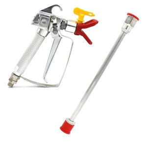 Pistola de Pintura sin Aire de Alta Presión de Acero Inoxidable, Boquilla 517, Protector de Boquilla, Equipo de Pulverización OEM, Juego de Herramientas KAILUN Rojo - Product Image 1