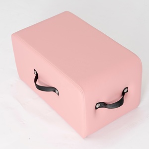 Caja cuadrada de cuero de microfibra duradera para estudio en casa, entrenamiento de <span class=keywords><strong>Yoga</strong></span> y Pilates - Product Image 1