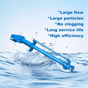 Pompe submersible à haute pression résistante à l'abrasion pour l'égouttage des eaux usées industrielles et minières à longue portée - Product Image 5