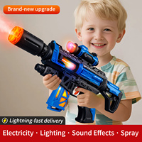 Pistolet jouet électrique pour garçons avec effets sonores et lumineux, pistolet de jeu réaliste, jouets de tir simulés, armes électriques pour enfants