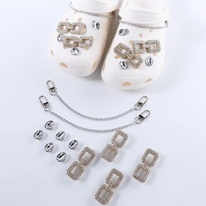 Crocs Womens Shoes Charms, Crocs Pearl Chain